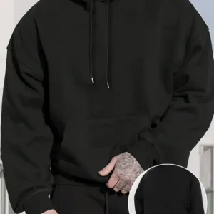 Stylish Men's Casual Long-Sleeve Hoodie