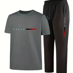 Men'S Casual Sports Two-Piece Set