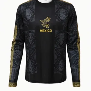 Men'S Mexican Long Sleeve Soccer Jersey