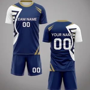 2025 Round Neck T-Shirt Soccer Uniform Set for Men