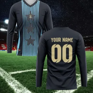 Customizable Men's V-Neck Football Jersey