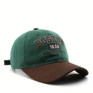Boston 1630 Embroidered Baseball Cap