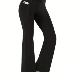 High-Waist Bootcut Yoga Pants 