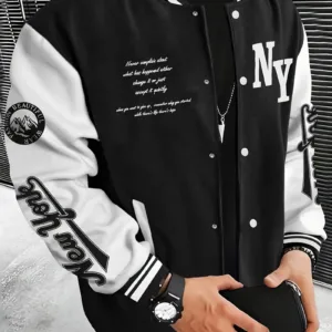 Men's Vintage Varsity Jacket