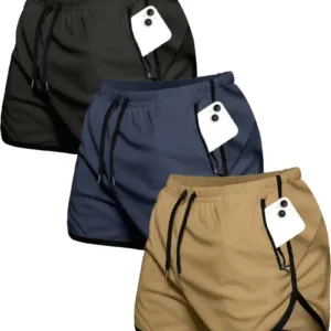 Three-Pack Men'S Athletic Shorts